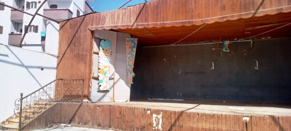 مسرح قصر ثقافة سفاجا آيل للسقوط