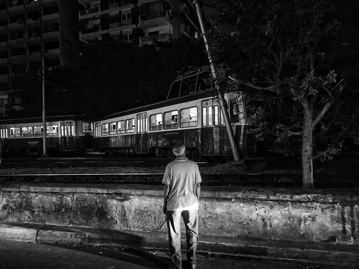 ترام الإسكندرية للمصور طارق عبد اللطيف من المعرض