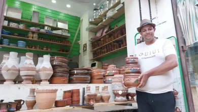 شيكو بائع طواجن الفخار في المنيا.. تصوير: أسماء منتصر