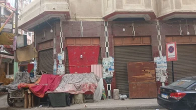 مقهى المسيري بعد إغلاقه.. تصوير: محمود دوير