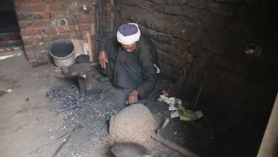 عم عبده الحداد.. تصوير: أبوالحسن عبدالستار