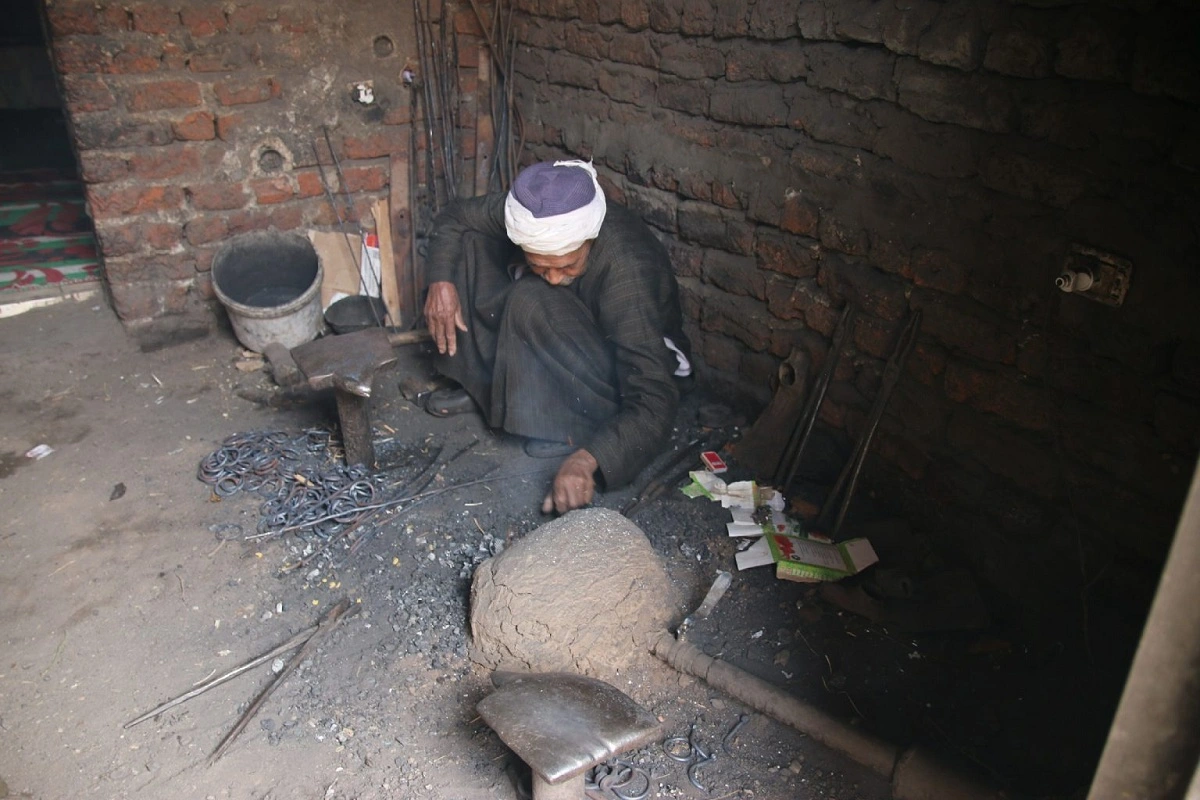 عم عبده الحداد.. تصوير: أبوالحسن عبدالستار