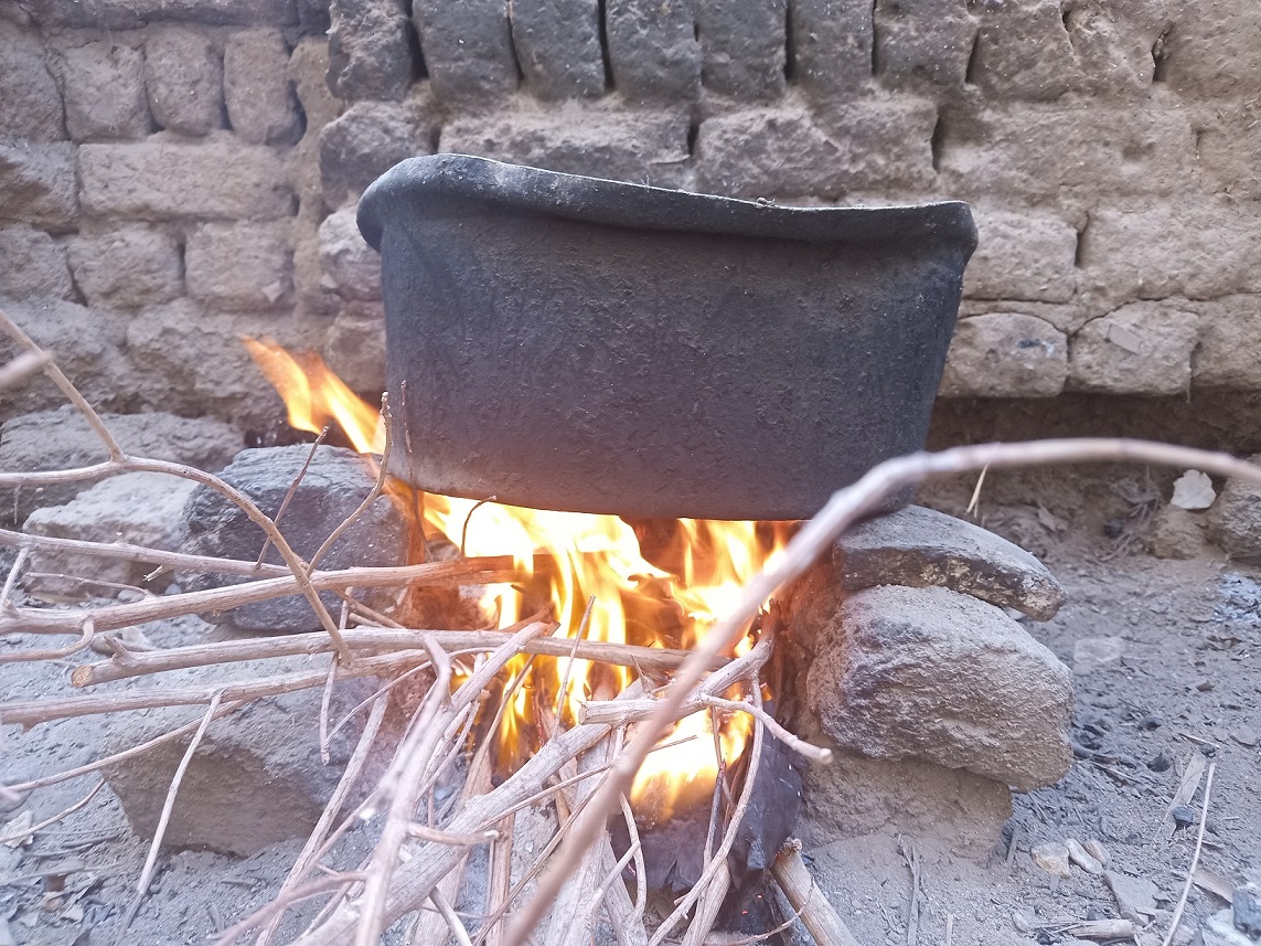 الكانون.. أقدم مواقد الطهي.. تصوير: أماني خيري