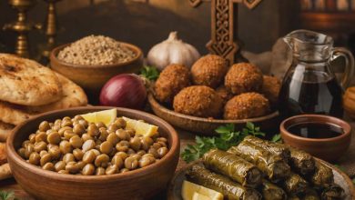 أطعمة أسبوع الآلام.. صورة مولدة عبر الذكاء الاصطناعي