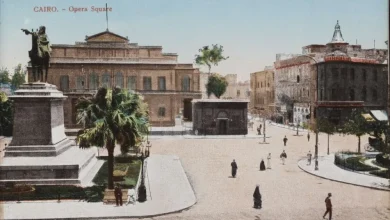 كارت بوستال لكازينو صفية حلمي - ميدان الأوبرا.. مصدر مفتوح