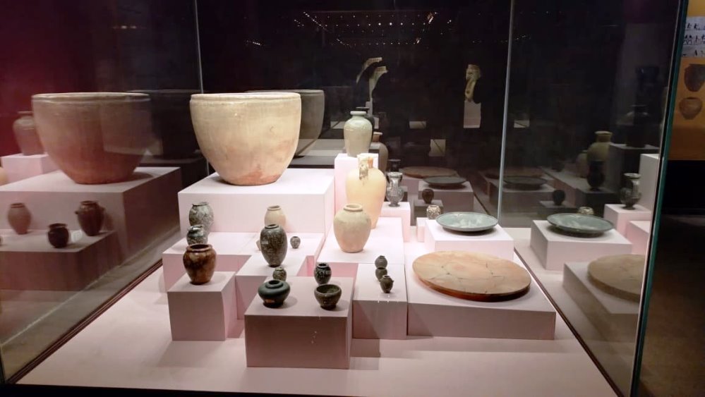 جانب من مقتنيات متحف أثار الغردقة