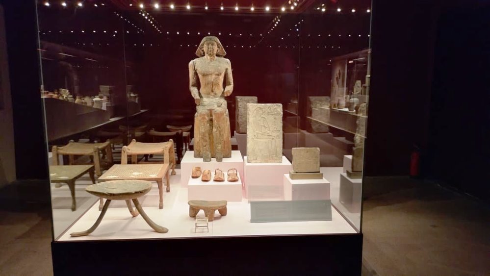 جانب من مقتنيات متحف أثار الغردقة