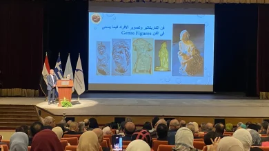 عرض للفن الكريكاتر الذي نشأ في مدينة الإسكندرية.. تصوير: ميرنا جوهر