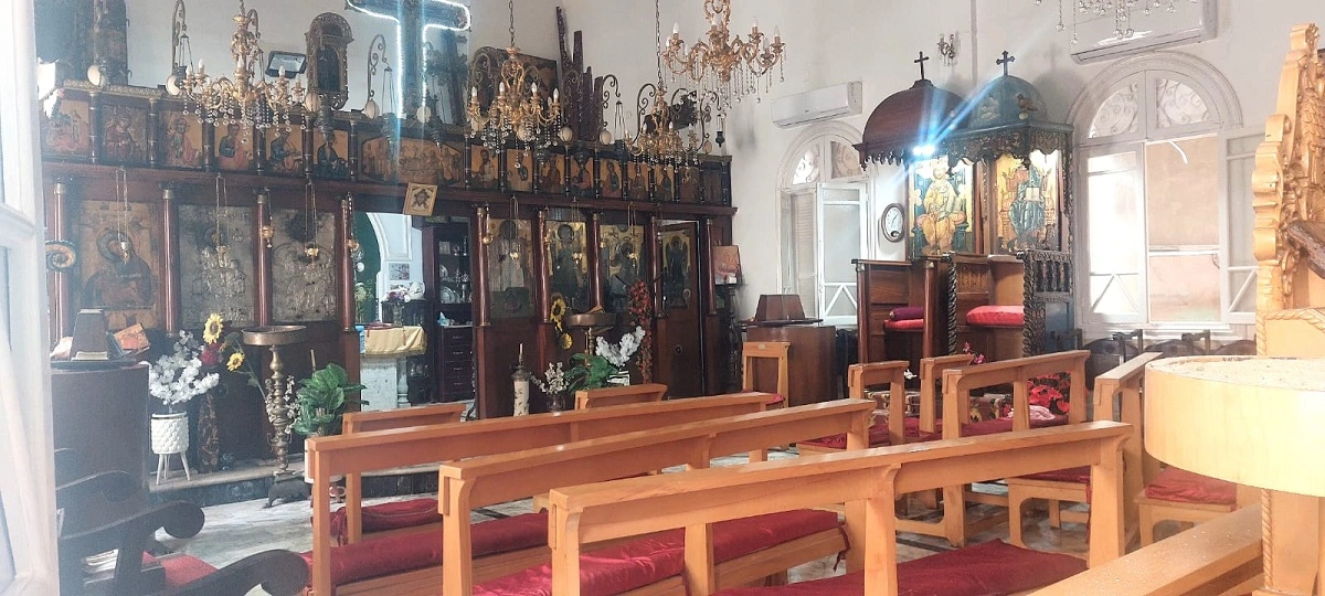 الكنيسة الأرثوذكسية بدمياط.. تصوير: حلمي ياسين