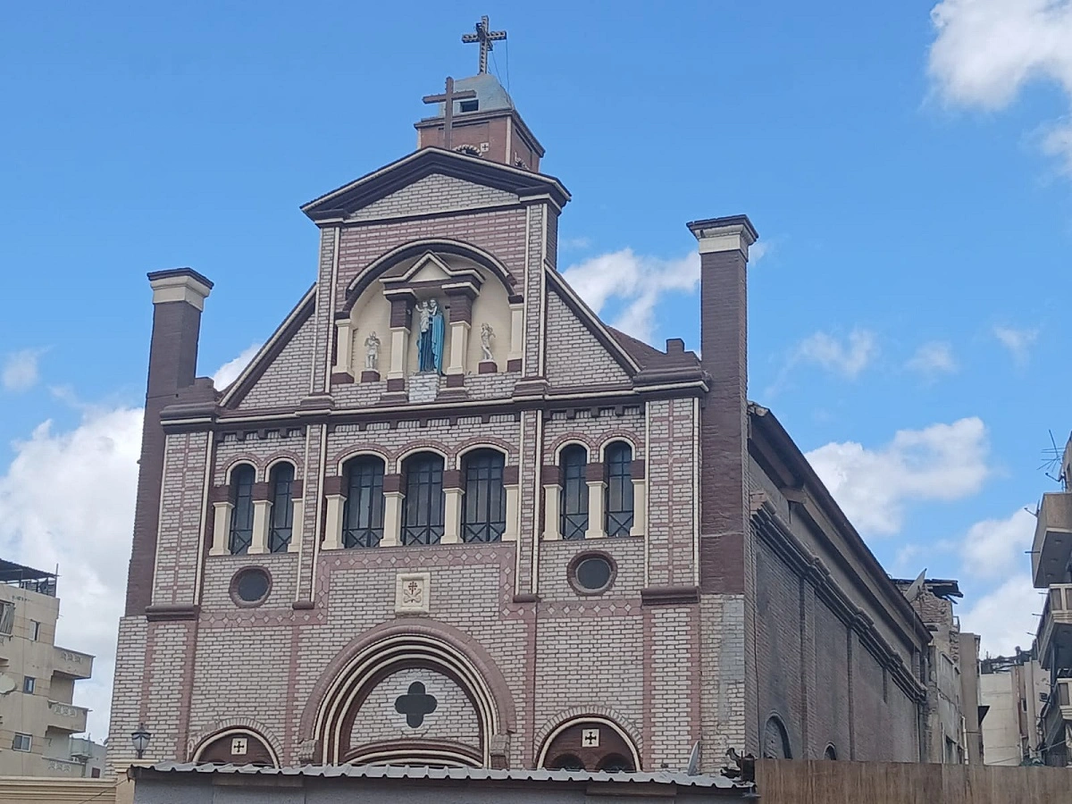 كنيسة سيدة البشارة تصوير: محمود دوير