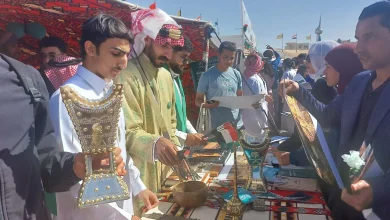 معرض ثقافات الشعوب بجامعة المنيا.. تصوير: أسماء منتصر