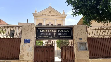 كنيسة العذراء مريم بأسوان.. تصوير: وفاء أمين