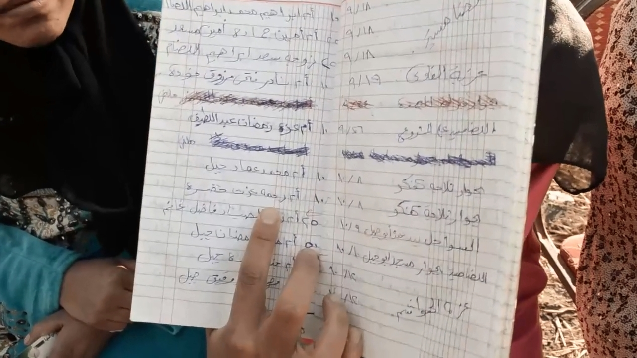 عادة النقوط في كفر البطيخ.. تصوير: حلمي ياسين