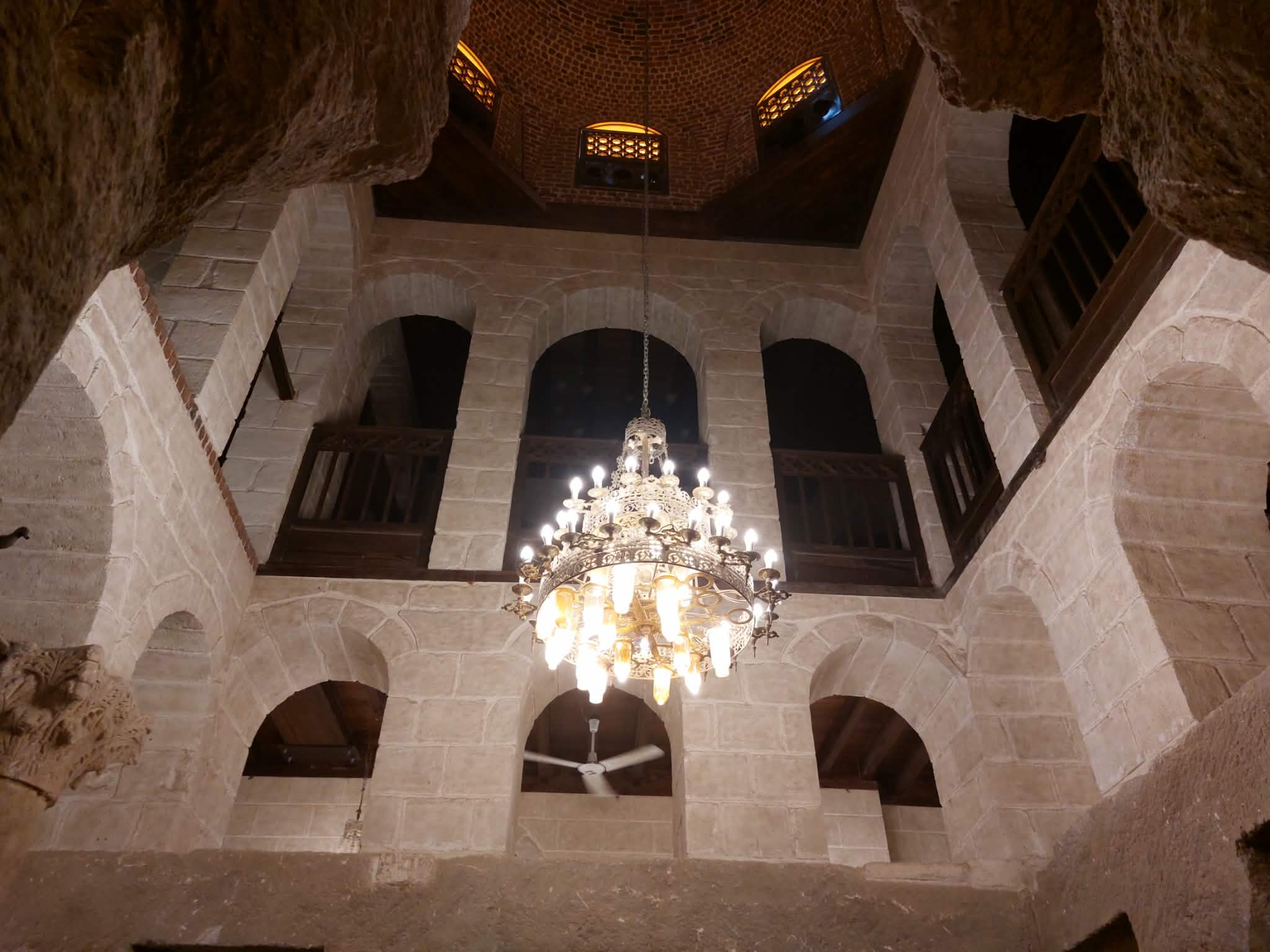 كنيسة العذراء دير جبل الطير -تصوير أسماء منتصر