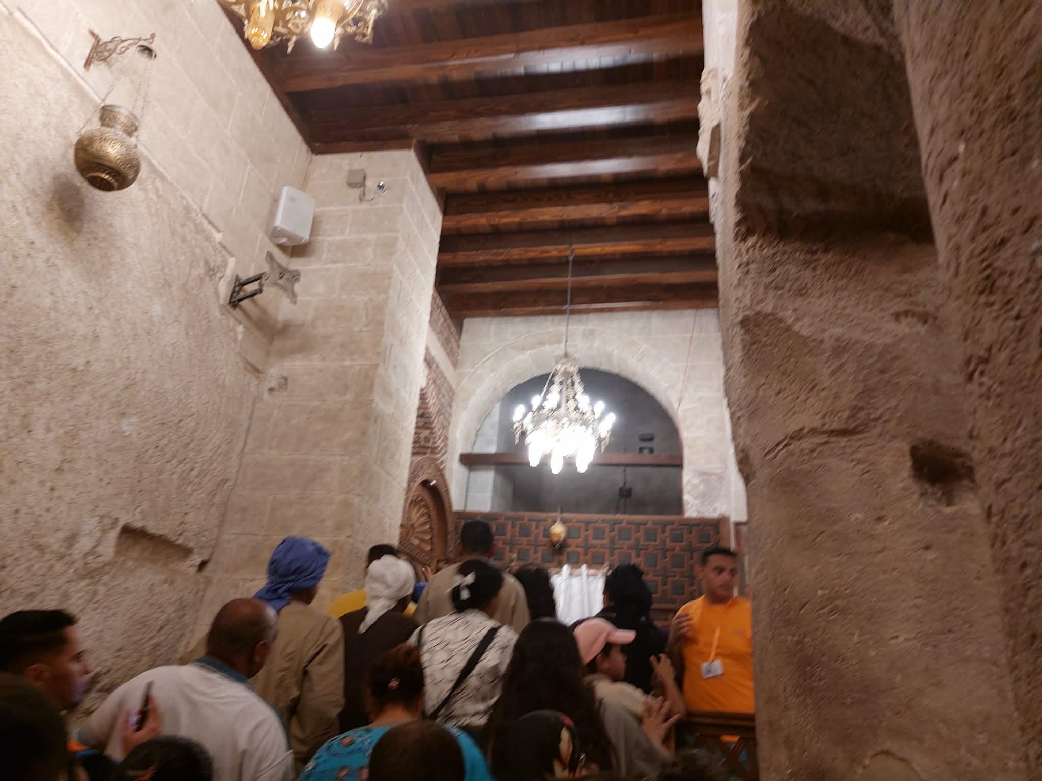 كنيسة العذراء دير جبل الطير -تصوير أسماء منتصر