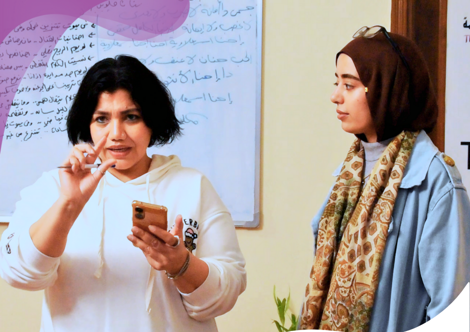 نيفين عبد العزيز، مدربة الكتابة العلاجية.. الصورة بإذن من مؤسسة ذات