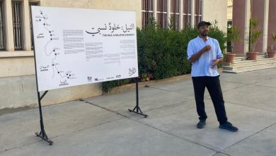 معرض النيل خلود نسبي بجزويت الإسكندرية.. تصوير: ميرنا جوهر