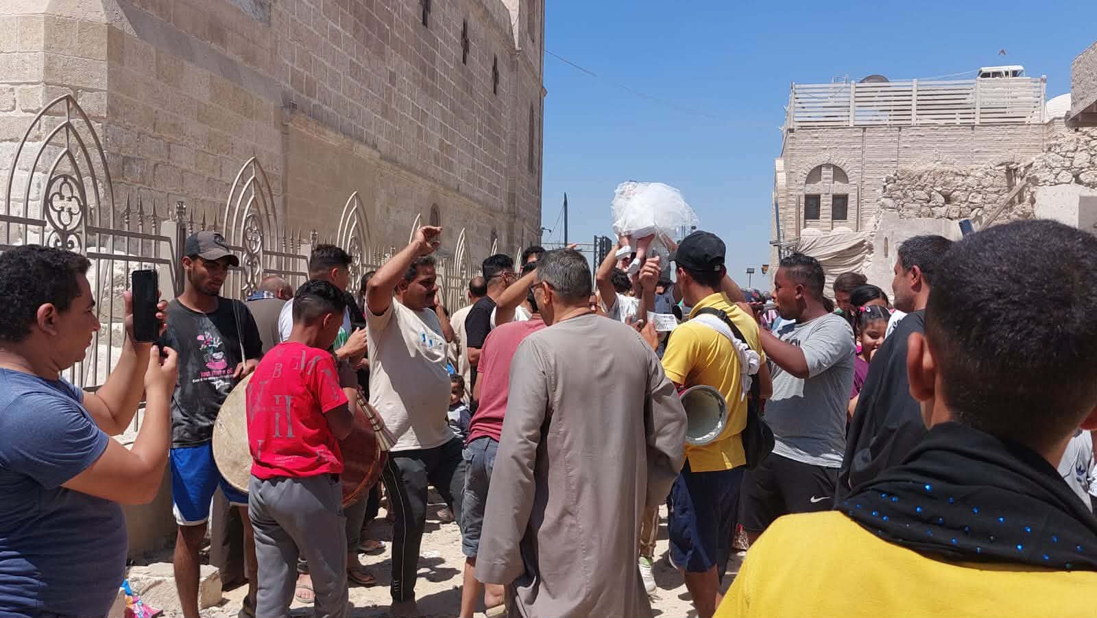 ختام مولد السيدة العذراء بجبل الطير.. تصوير أسماء منتصر