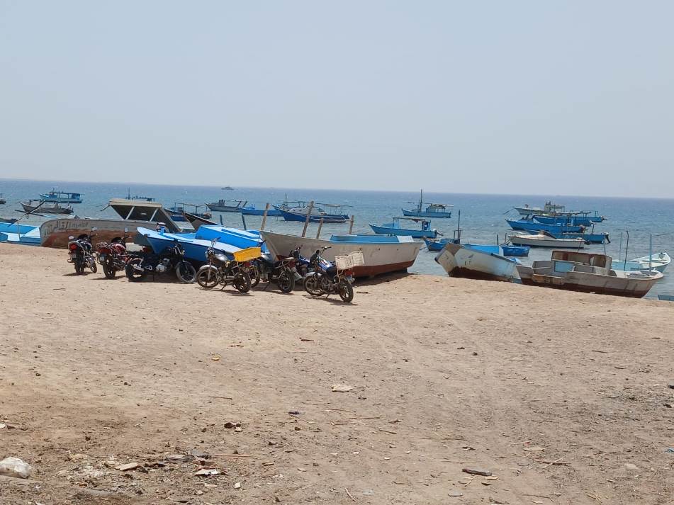 ميناء الصيادين القديم بمنطقة سفاجا البلد بالبحر الأحمر.. تصوير: إسراء محارب