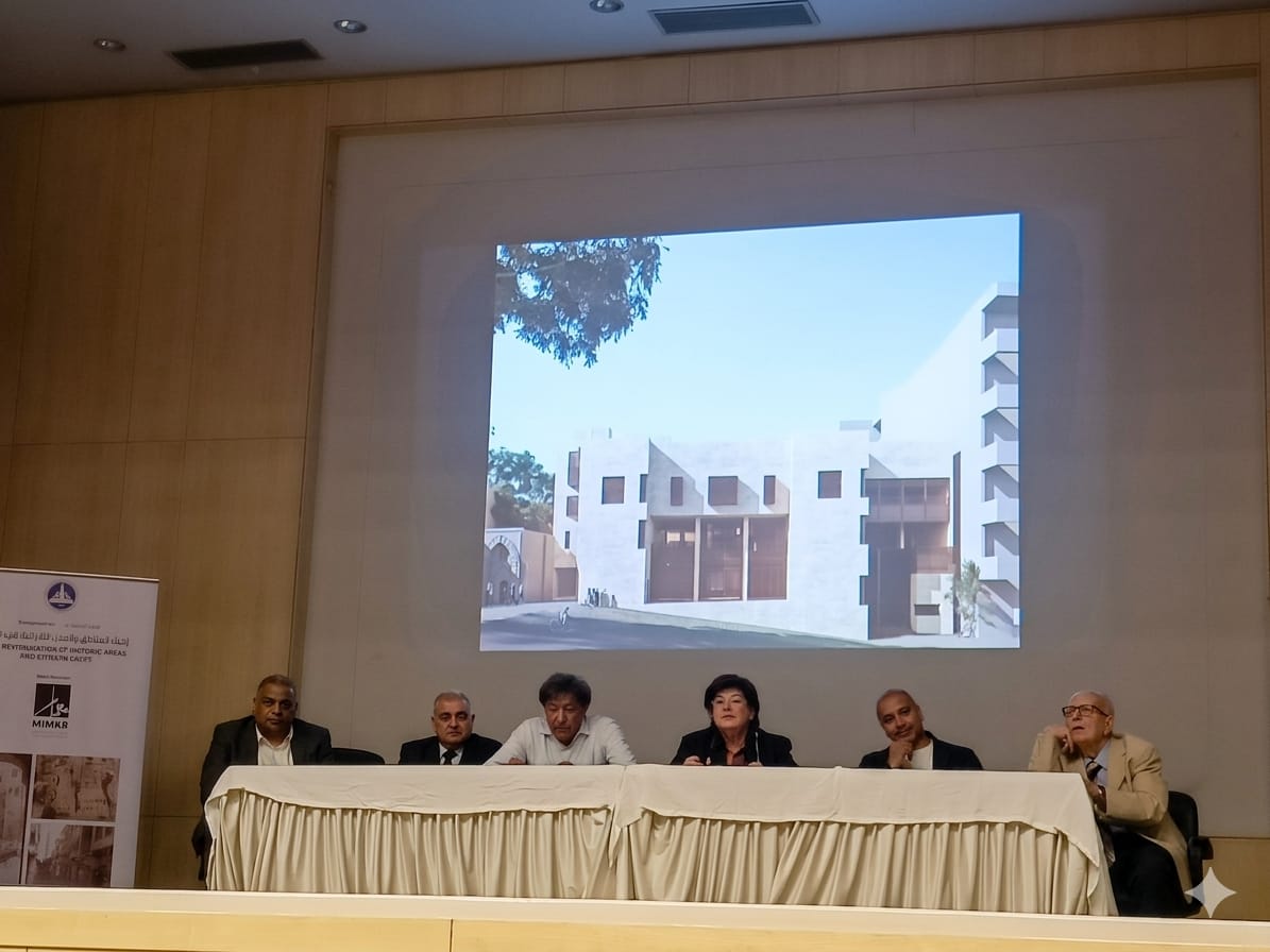 جانب من ندوة ترميم المدن التاريخية.. تصوير: شهاب طارق