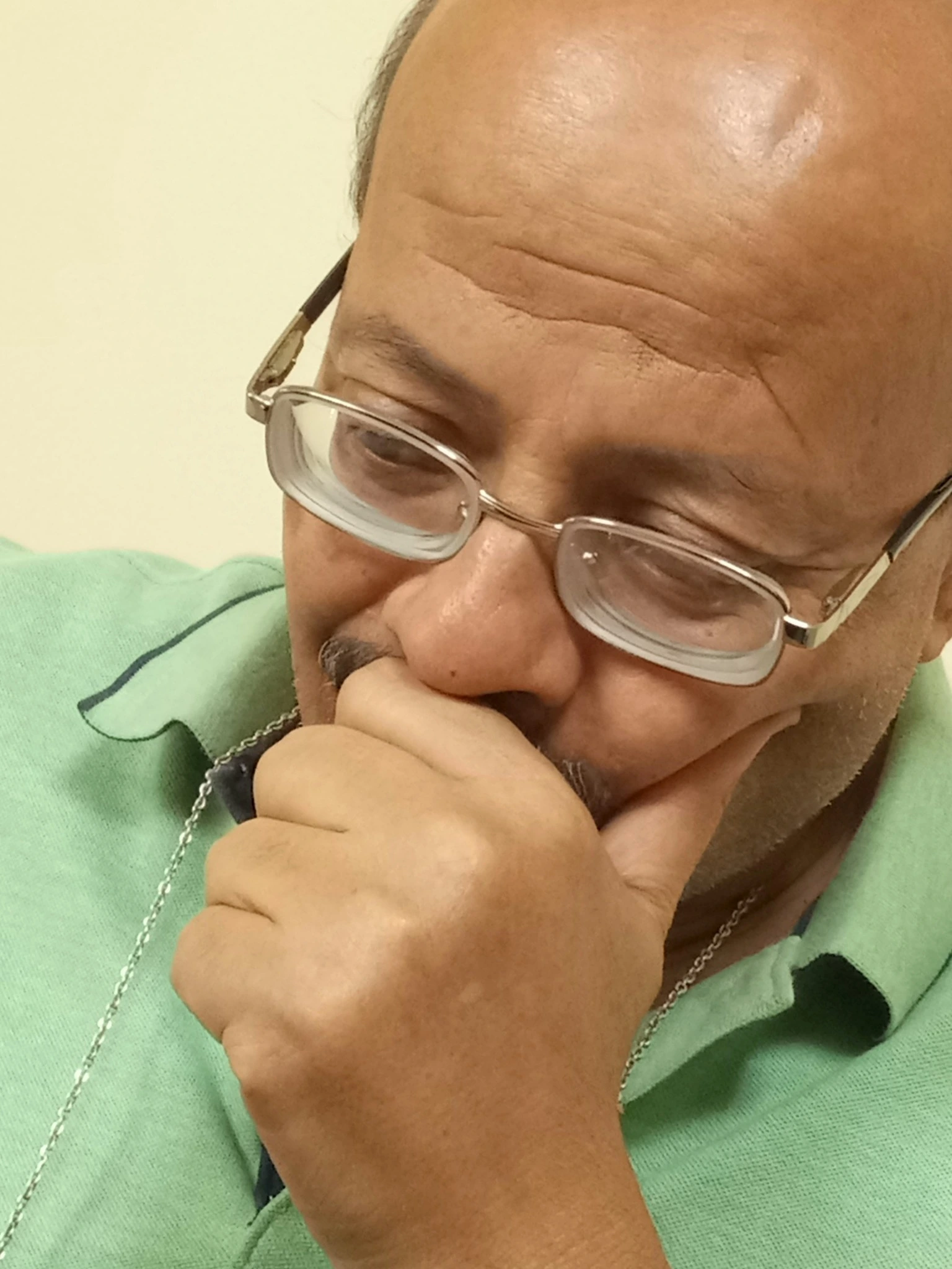 البولاقي في لحظة تأمل 