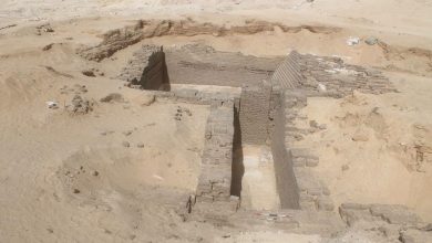 كشف أثري في جبل الطير بالمنيا.. الصورة من موقع وزارة السياحة والآثار