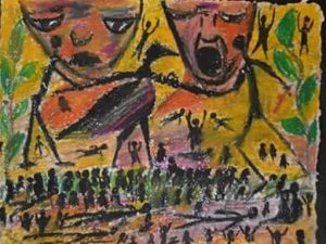 صورة مرسلة من قبل المخرج محمد حامد من رسومات محمد حامد.. الصورة من المخرج