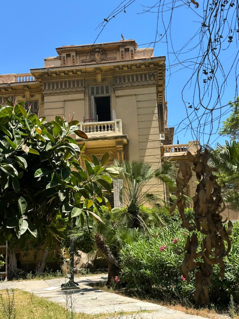 مبنى قسم التصوير بكلية الفنون الجميلة جامعة الإسكندرية.. تصوير: طالبة بالكلية