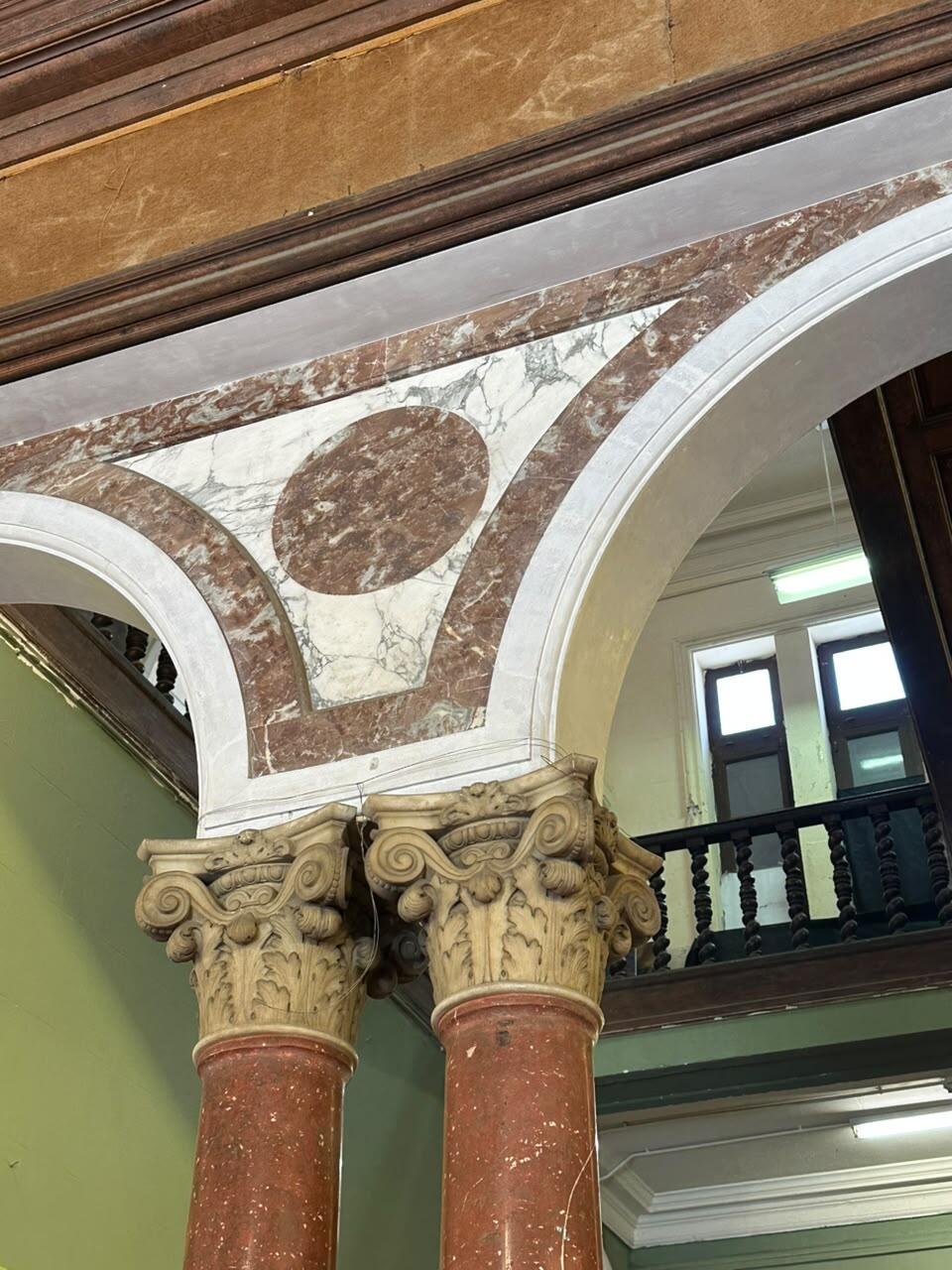 مبنى قسم التصوير بكلية الفنون الجميلة جامعة الإسكندرية.. تصوير: طالبة بالكلية