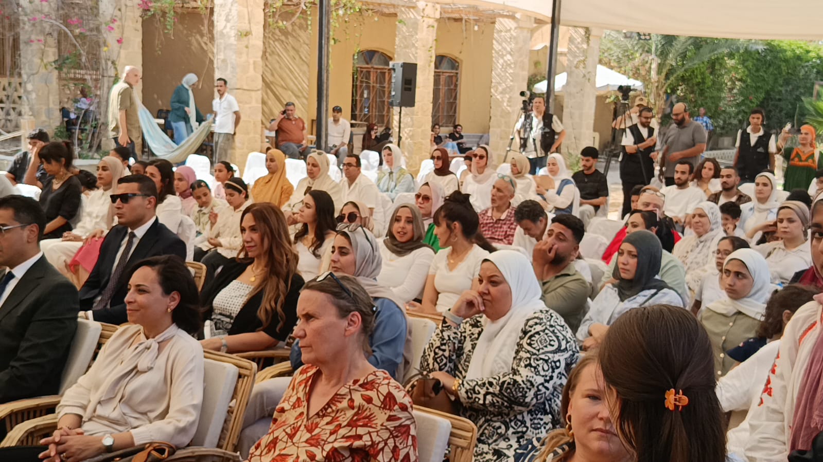 ختام منحة نقطة إنطلاق الفنية بقرية تونس ـ تصوير: منال محمود