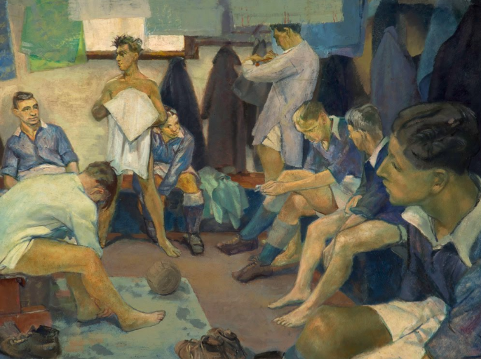 لوحة غرفة تغيير الملابس لهاربرت أندرو فريث عام 1953.. مشاع إبداعي