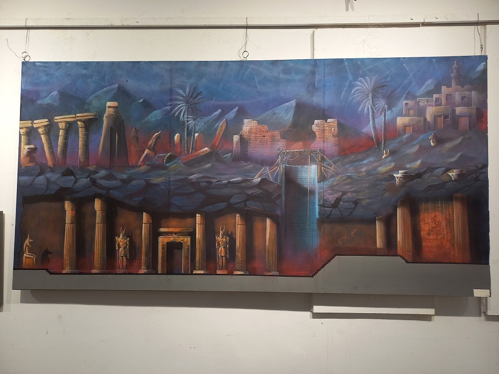 معرض الجبل للدكتور عمرو عبد العاطي.. تصوير: أسماء الشرقاوي
